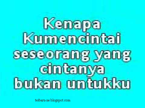kata kata patah hati karena cinta bertepuk sebelah tangan